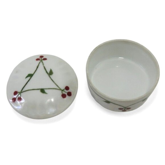 ROSENTHAL RC Bavaria Trinket Box Cherry Blossom Germany Vintage - Picture 5 of 9